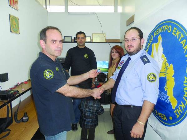 Αλλαγή φρουράς χθες στο Κέντρο Εκτακτης Ανάγκης