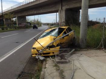 Τροχαίο στη Νέα Είσοδο