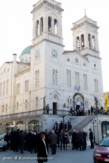 Ιερά Αγρυπνία στον Μητροπολιτικό Ιερό Ναό Αγ. Βασιλείου Τριπόλεως