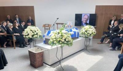 Αποτεφρώθηκε στη Ριτσώνα η σορός του Θεόδωρου Πάγκαλου (βίντεο)