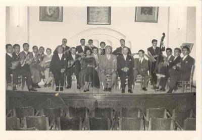 Χορωδία και μαντολινάτα τη δεκαετία του 1950