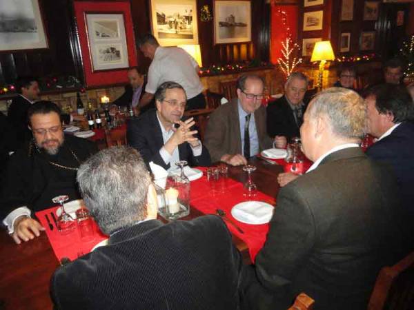 Δείπνο Σαμαρά στου "Καννά" (φωτογραφίες)