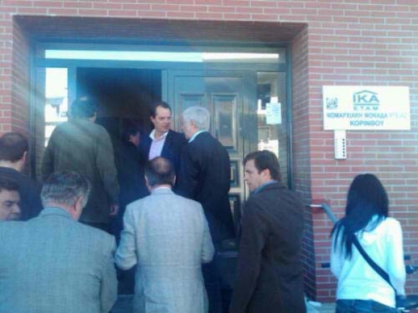 Περιοδείες Τατούλη στις υπηρεσίες της Κορίνθου