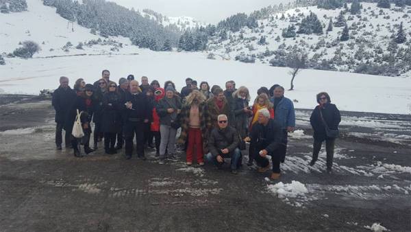 Εκδρομή αποφοίτων 2ου Λυκείου στο Μαίναλο