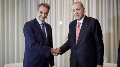Την Tρίτη η συνάντηση Μητσοτάκη - Ερντογάν