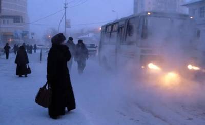 Στους -56 βαθμούς Κελσίου έπεσε ο υδράργυρος στη Σιβηρία