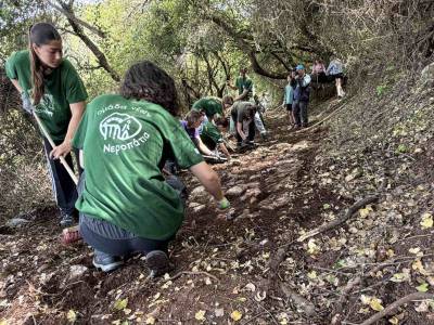 Διάνοιξη παλιού μονοπατιού στο Ρίπεσι
