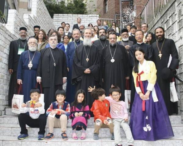 Ο Μητροπολίτης Μεσσηνίας στη Νότια Κορέα