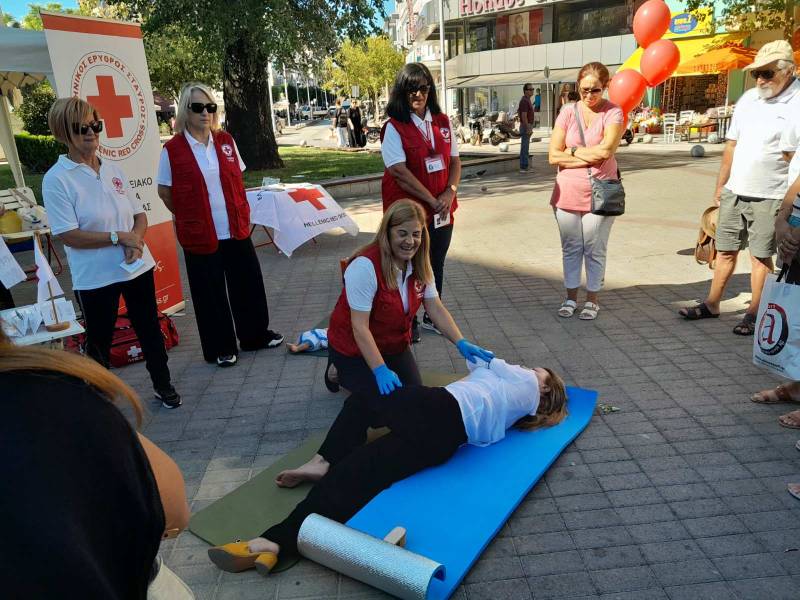 Καλαμάτα: Ενημερωτική δράση για πρώτες βοήθειες