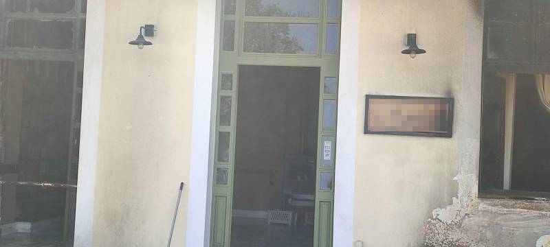 Κυπαρισσία: Σοβαρές ζημιές από φωτιά σε εστιατόριο στην Ανω Πόλη