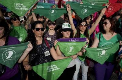 Διαδηλώσεις εναντίον της βίας κατά των γυναικών στην Αργεντινή