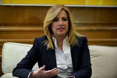 Στην Τρίπολη η Γεννηματά για περιφερειάρχη Πελοποννήσου