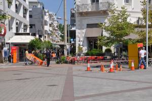 Μετακόμιση περιπτέρου από την πλατεία στον πεζόδρομο