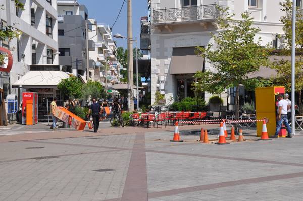 Μετακόμιση περιπτέρου από την πλατεία στον πεζόδρομο