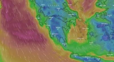 Κακοκαιρία Barbara: Χιόνια και χαμηλές θερμοκρασίες - Δείτε live την πορεία της