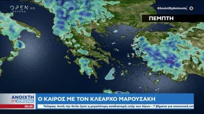 Αστατος ο καιρός σήμερα (βίντεο)