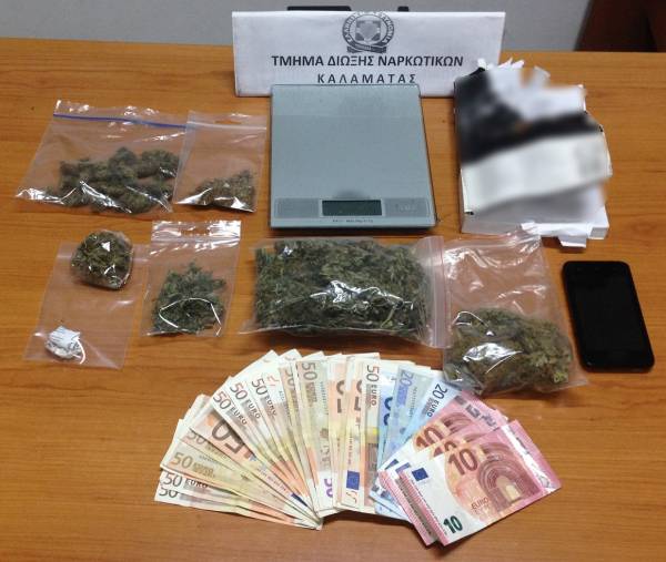 Σύλληψη 33χρονου για ναρκωτικά στην Καλαμάτα