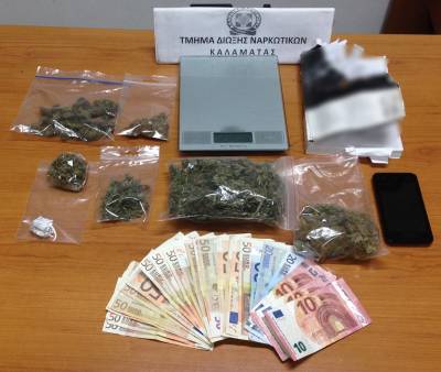 Σύλληψη 33χρονου για ναρκωτικά στην Καλαμάτα