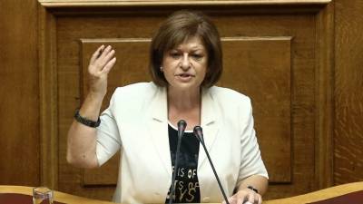 Διαμάντω Μανωλάκου: Το ΚΚΕ καταψηφίζει την κυβέρνηση και καλεί τον λαό να κάνει το ίδιο