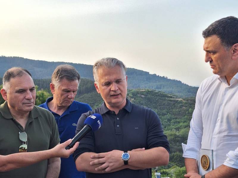 Κικίλιας και Πτωχός σε άσκηση ετοιμότητας στη Λακωνία