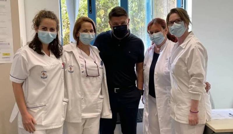 Νίκος Χαρδαλιάς: Έκανε την τρίτη δόση εμβολίου