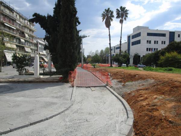 Ο νέος ποδηλατόδρομος