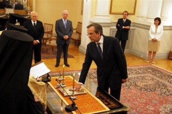 Ορκίστηκε πρωθυπουργός ο Αντώνης Σαμαράς