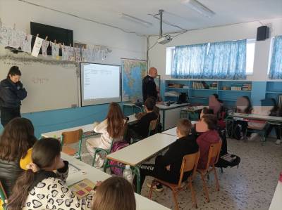 Κυκλοφοριακή ενημέρωση σε μαθητές της Κυπαρισσίας