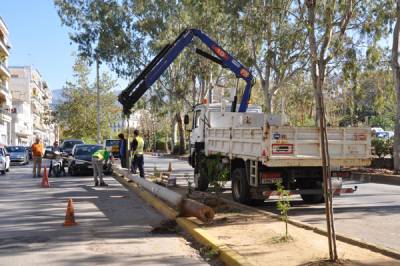 Ρυθμίσεις στην Αρτέμιδος για εγκατάσταση φωτιστικών