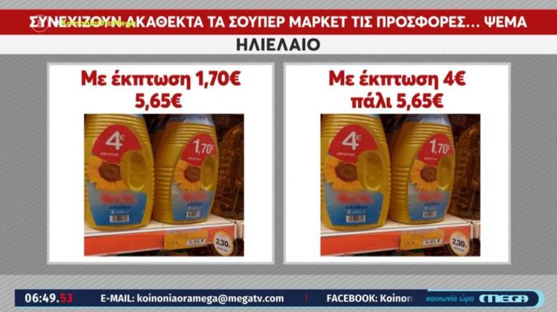 Σούπερ μάρκετ: Ψεύτικες προωθητικές ενέργειες καταγγέλλουν οι καταναλωτές (Βίντεο)