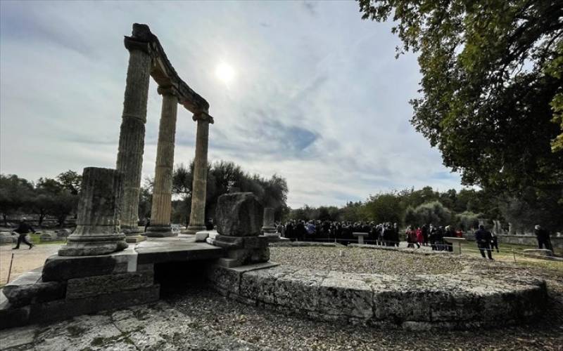H Αρχαία Ολυμπία στην...Times Square της Νέας Υόρκης