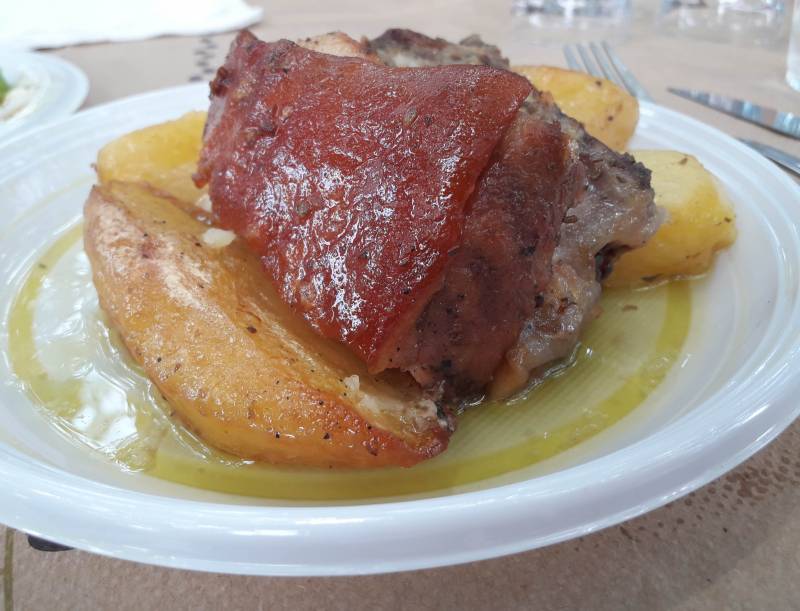 Γουρνοπούλα ψητή