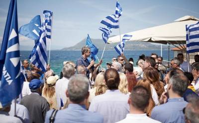 Μητσοτάκης από Αιδηψό: Σε όποιον αμφισβητεί τη βούληση της ΝΔ να στηρίξει το ΕΣΥ λέω: σταματήστε επιτέλους τα fake news