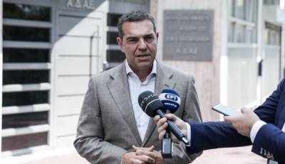 Υποκλοπες: Στην ΑΔΑΕ ο Τσίπρας - Συνάντηση με Ράμμο (βίντεο)