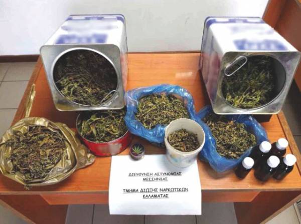 Μεσσηνία: Είχε 1,6 κιλό χασίς σε τενεκέδες τυριού