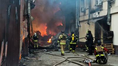 Μαζικοί βομβαρδισμοί σε Ουκρανία και Ρωσία - 6 νεκροί στο Κίεβο, 3 στo ρωσικό Ροστόφ