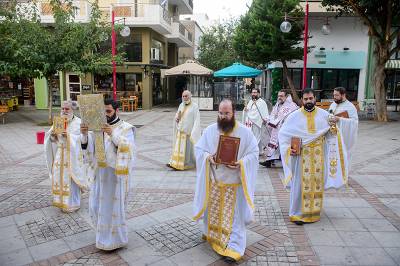 Λειτουργία του Αγίου Αποστόλου Ιακώβου του Αδελφοθέου στην Καλαμάτα