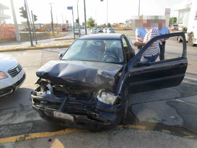 Τροχαίο με τραυματισμό στη Νέα Είσοδο Καλαμάτας