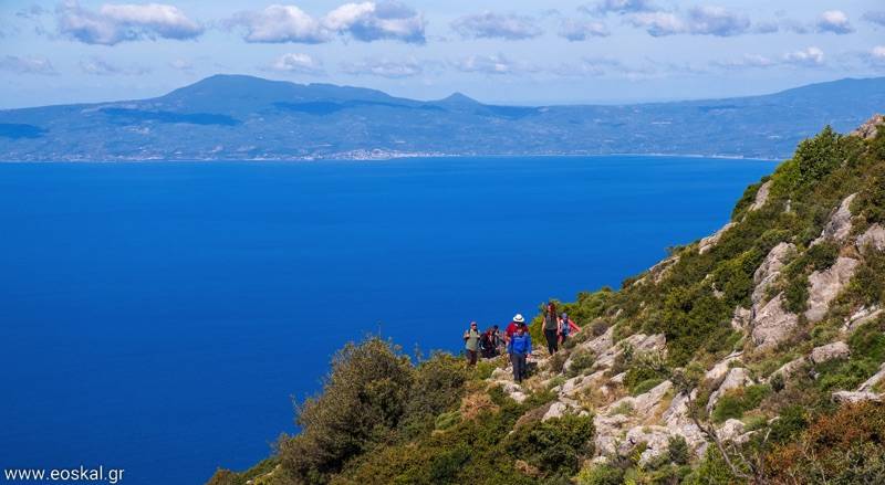 Πεζοπορία Ορειβατικού Καλαμάτας στον «κρατήρα» του Καλαθιού