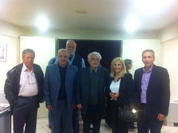 "Επιφανείς Αρχαίοι Ελληνες. Κερκιδάς, Φιλοποίμην, Πολύβιος, Δίαιος" στη Μεγαλόπολη