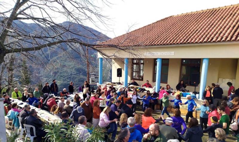 Στο Λαδά έκοψε πίτα ο Ορειβατικός Καλαμάτας