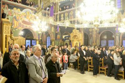 Το τροπάριο της Κασσιανής στο ναό της Αγίας Τριάδας