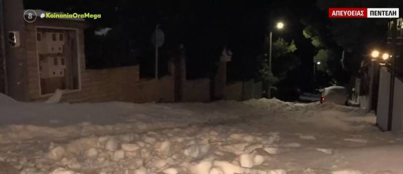Κακοκαιρία Ελπίδα: Βάζουν ρεφενέ για να νοικιάσουν μπουλντόζα να ανοίξουν τους δρόμους (Βίντεο)