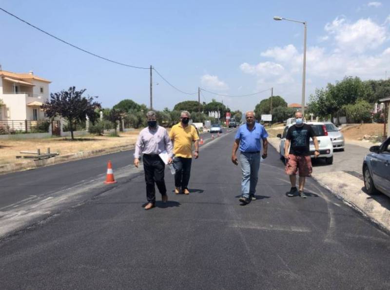 Εργα οδικής ασφάλειας στο Πύργος - Καλό Νερό