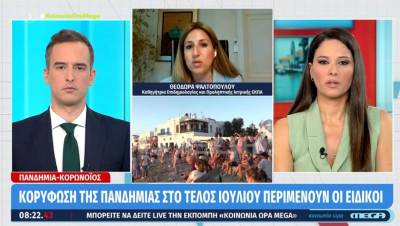 Ψαλτοπούλου: Κορύφωση της πανδημίας στο τέλος του Ιουλίου (Βίντεο)