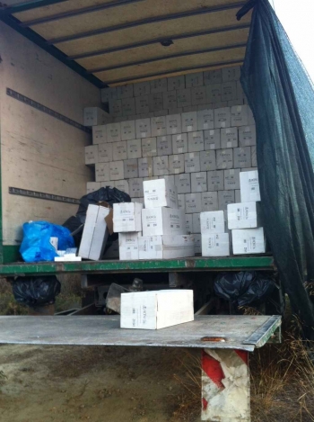 Εντοπισμός μεγάλης ποσότητας λαθραίων τσιγάρων στο Γύθειο