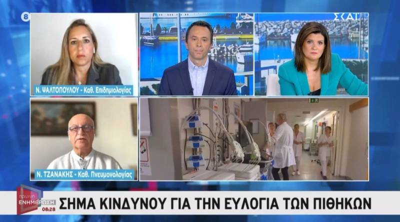 Τζανάκης για κορονοϊό: «Τη μεθεπόμενη εβδομάδα πολύ περισσότερες νοσηλείες» (Βίντεο)