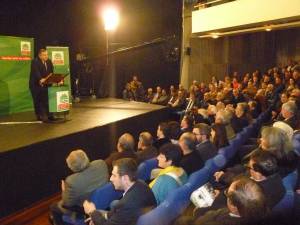 Τρίτη δύναμη βλέπει το ΠΑΣΟΚ ο Ευ. Βενιζέλος, ο οποίος μίλησε στην Καλαμάτα