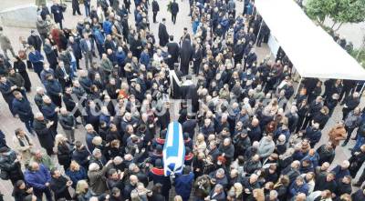Χανιά: Κηδεύτηκε ο Μανούσος Βολουδάκης