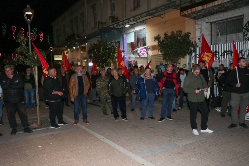 Συλλαλητήριο στην Καλαμάτα: Το ΚΚΕ ενάντια στην πολεμική εμπλοκή